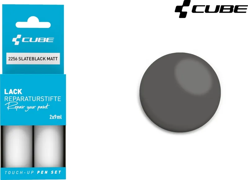 Cube Touch Up Pen Set - Slate Black Matt 2256